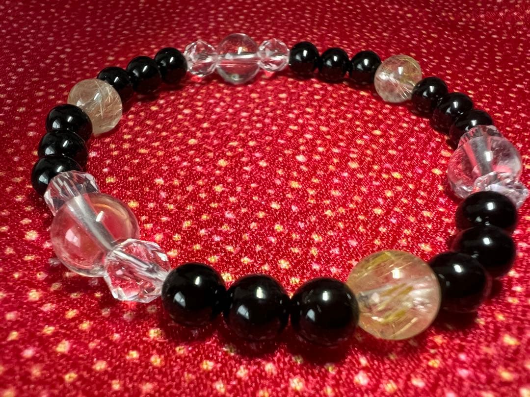 願いをそっと後押し＊癒しのゴールドルチルブレスレット