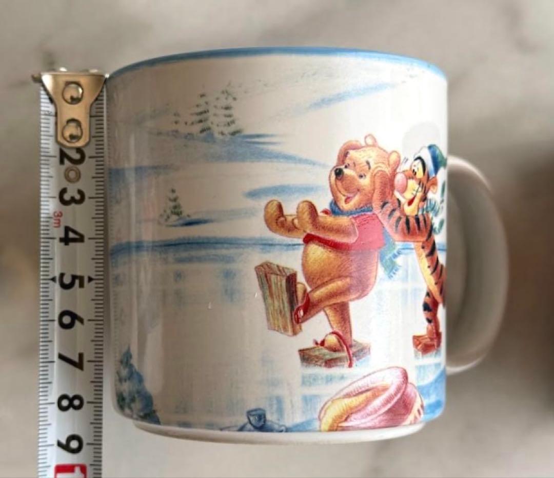 【超希少/美品】プーさん クリスマス限定マグ 3年連続コンプリートセット