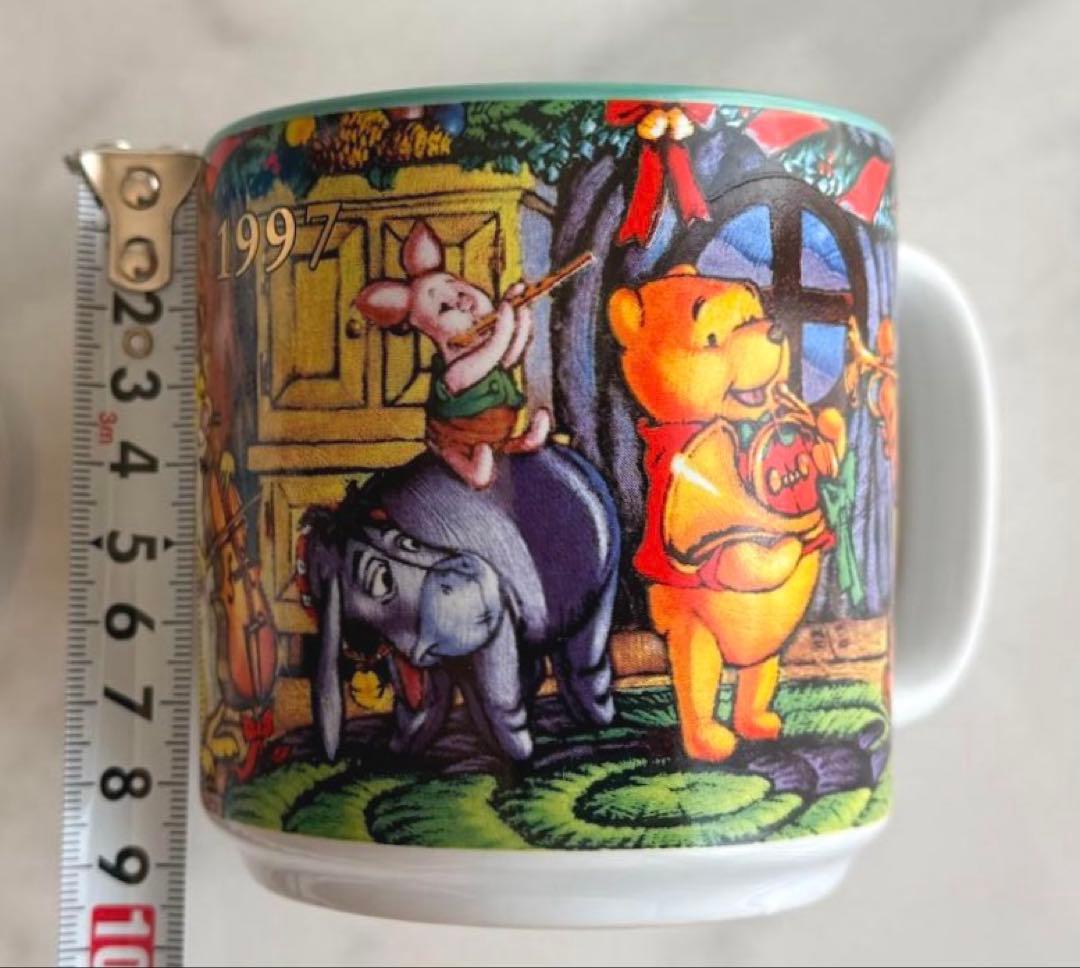 【超希少/美品】プーさん クリスマス限定マグ 3年連続コンプリートセット