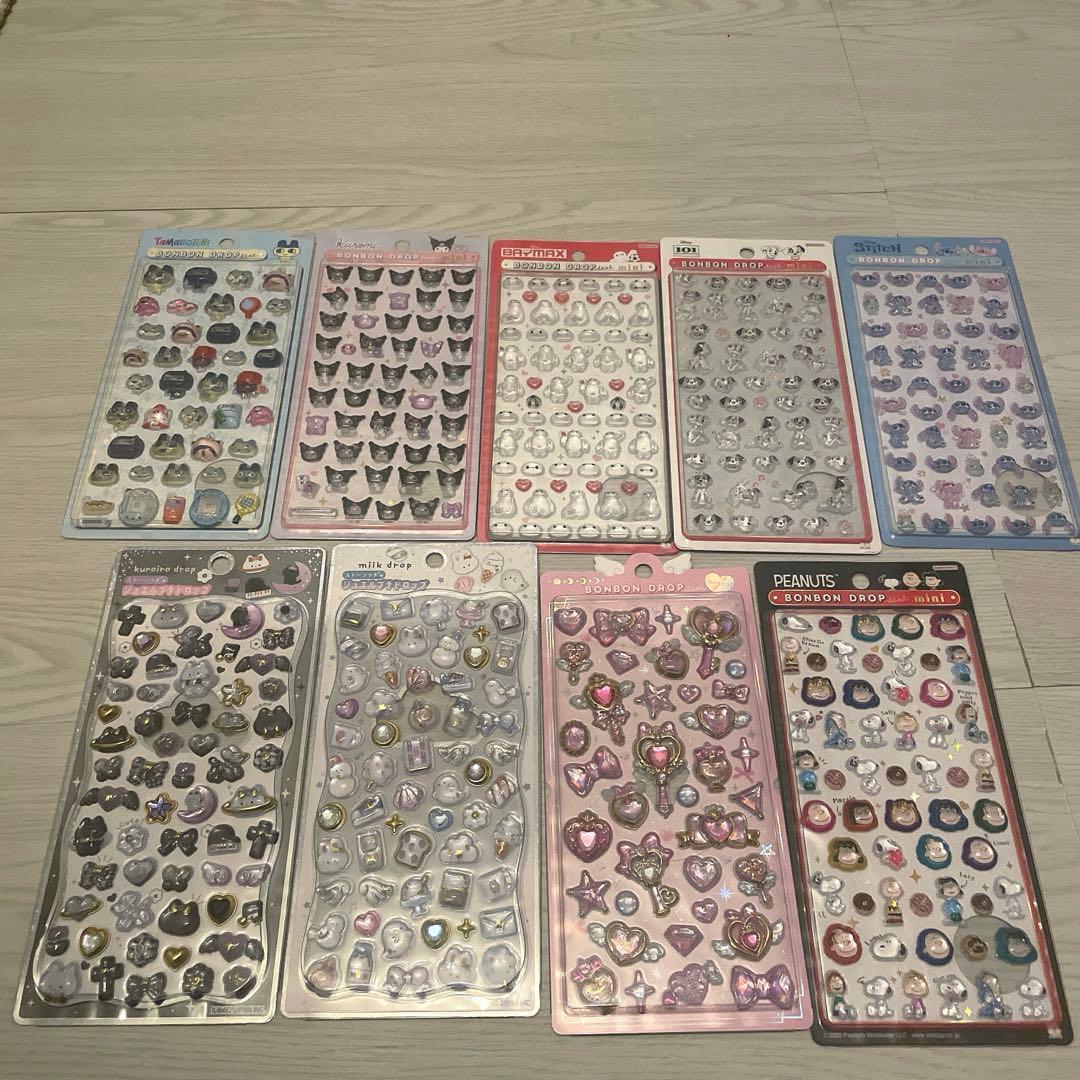 ボンボンドロップシール 等　まとめ売り 59点
