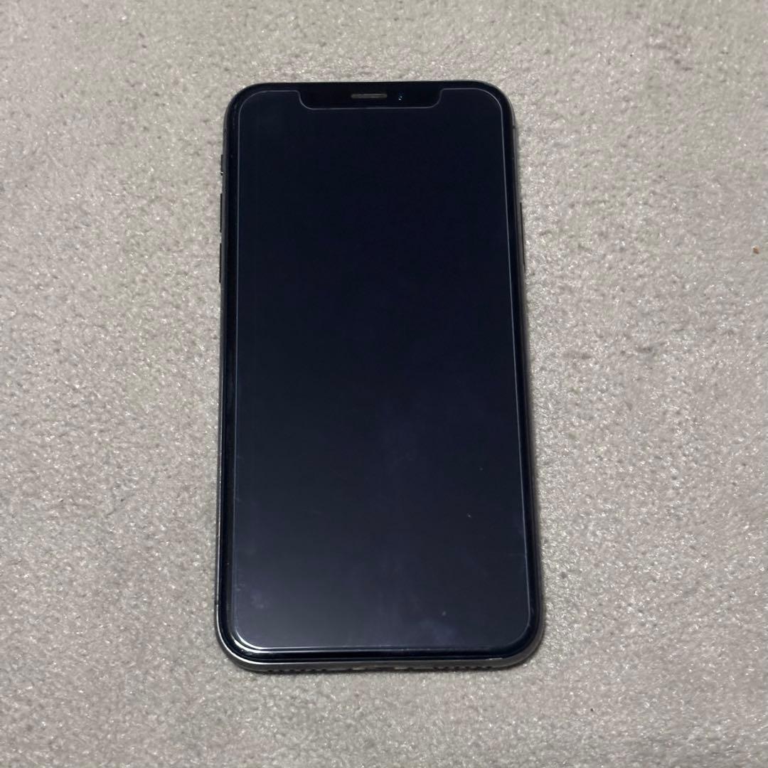 Apple iPhone X スペースグレー 本体 64GB