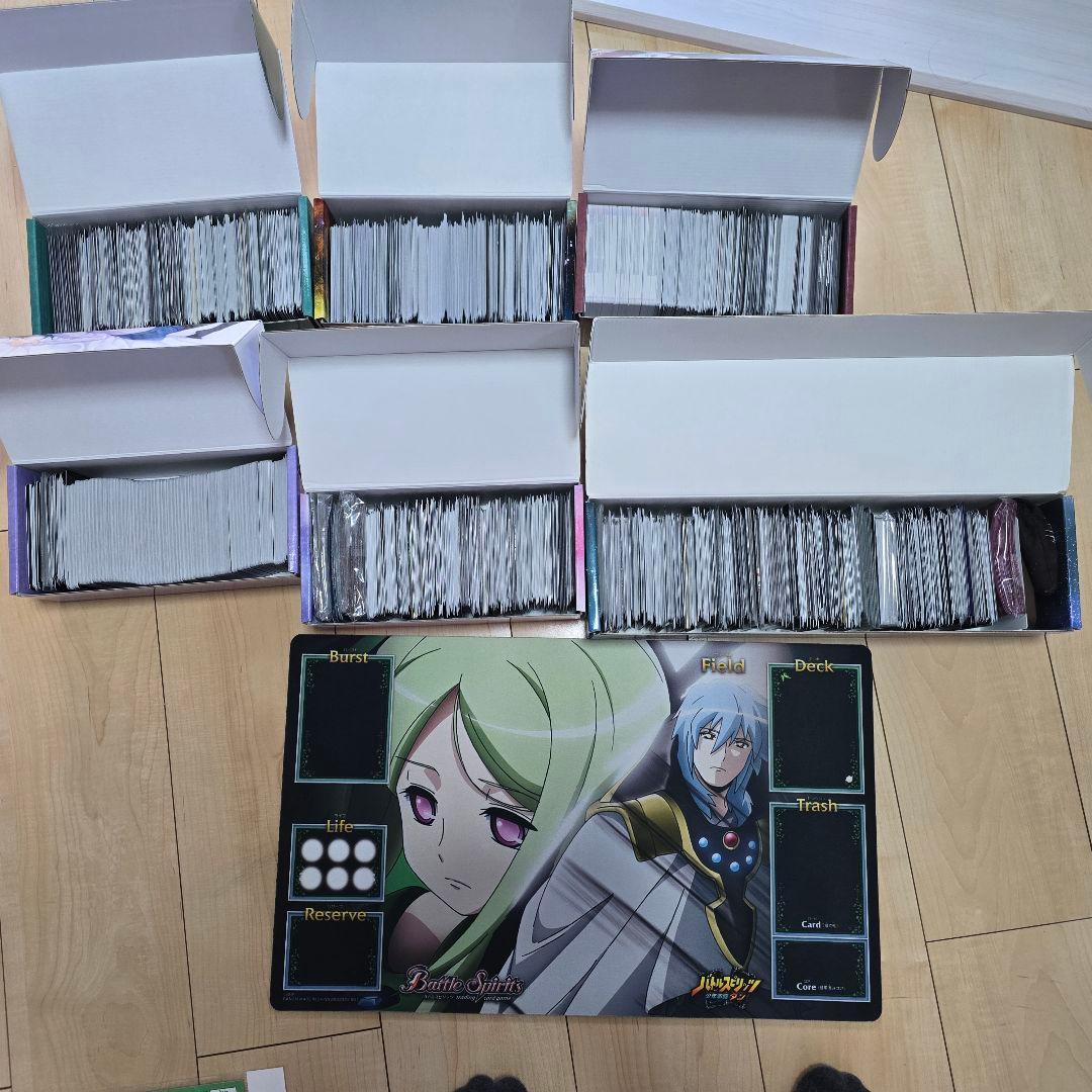 バトルスピリッツ　引退品(19デッキ+ストレージ、サプライ)