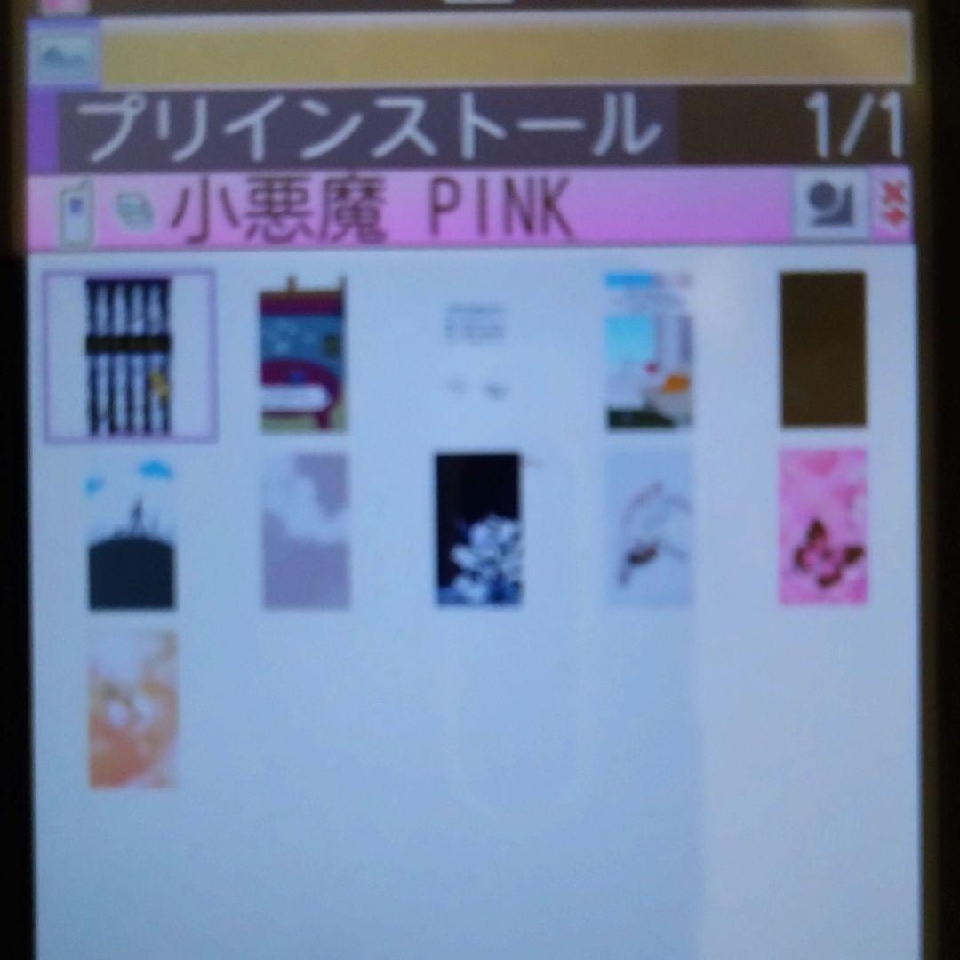 【希少】CECIL McBEE ガラケー F-04C 平成レトロ 小悪魔PINK