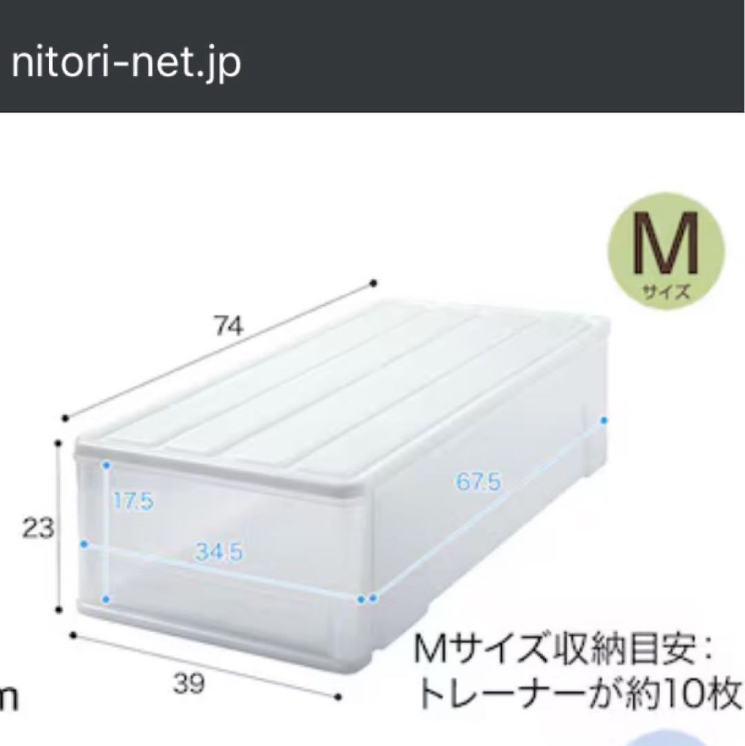押入れケース 中深型 M 高さ23cm 10個 衣装ケース 衣類収納ケース