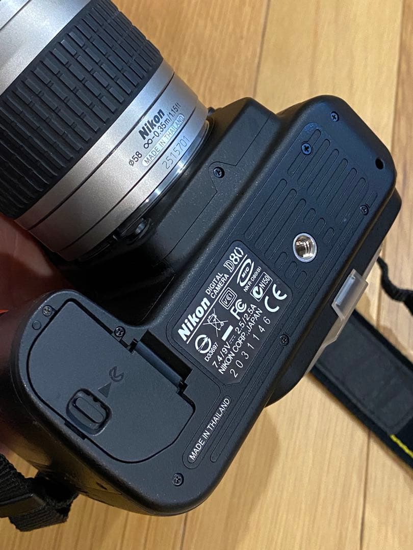 Nikon D80 CCDデジタル一眼 28-80 Gレンズ付 動作品