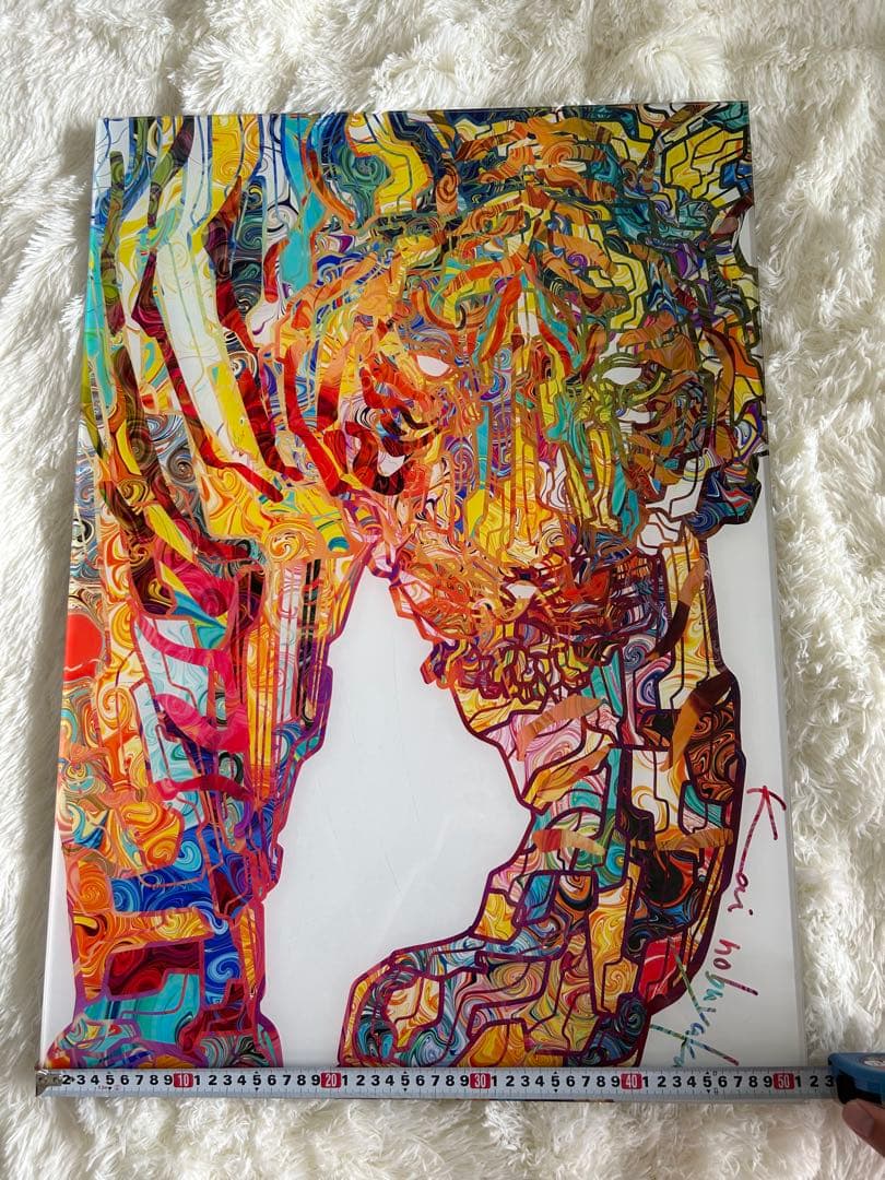 【一点物】デジタルアート Kai Nobuyuki 動物 マーブル模様