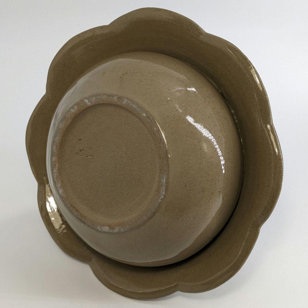 宮川陽仙 虫明焼 耳付水指 茶道具 茶器 食器 容器 抹茶 工芸品 茶陶 茶の湯