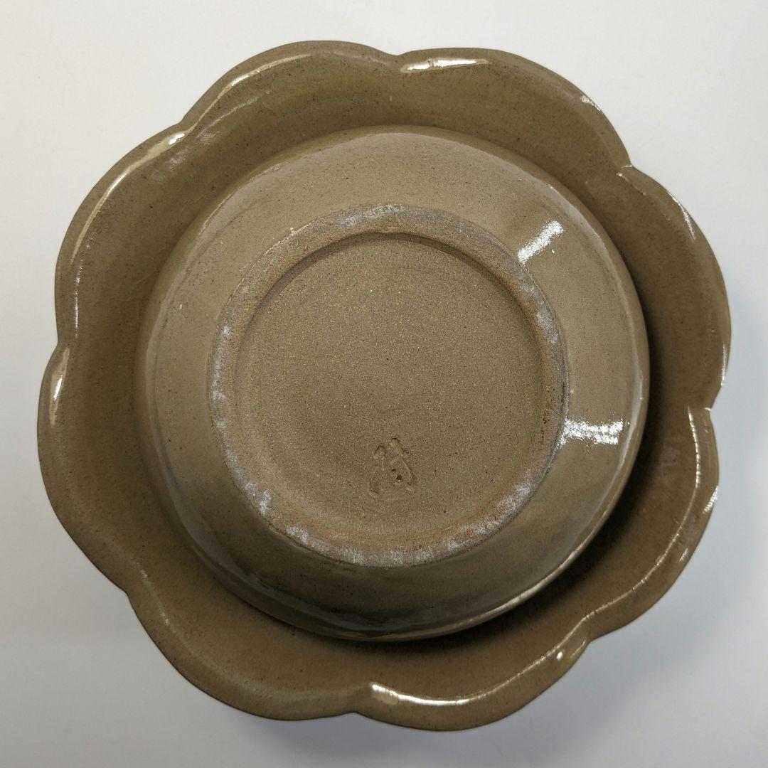 宮川陽仙 虫明焼 耳付水指 茶道具 茶器 食器 容器 抹茶 工芸品 茶陶 茶の湯