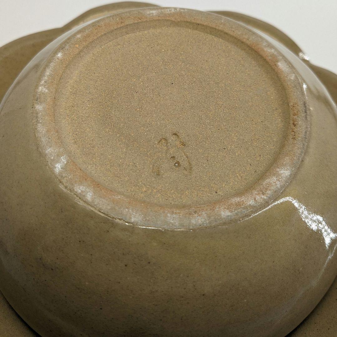 宮川陽仙 虫明焼 耳付水指 茶道具 茶器 食器 容器 抹茶 工芸品 茶陶 茶の湯