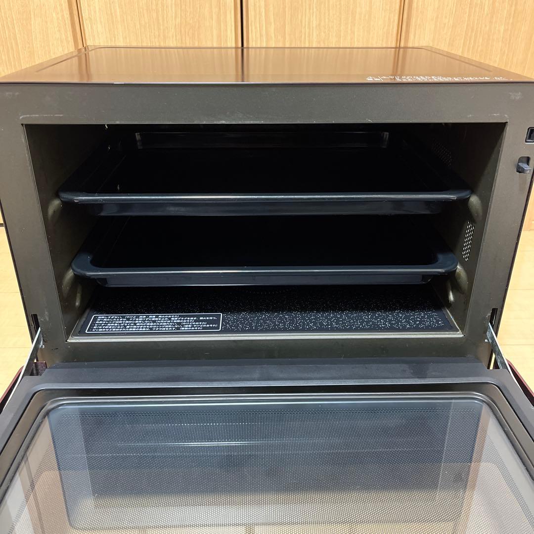 【2018年製】SHARP オーブンレンジ RE-SS10B-R 1000W