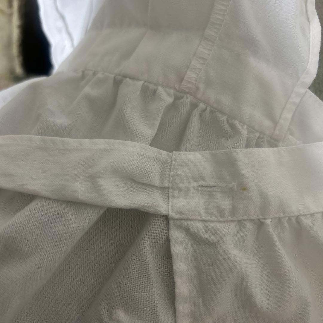 ヴィンテージエプロン白鳥 出品取り消すか悩んでます（ ; ; ）