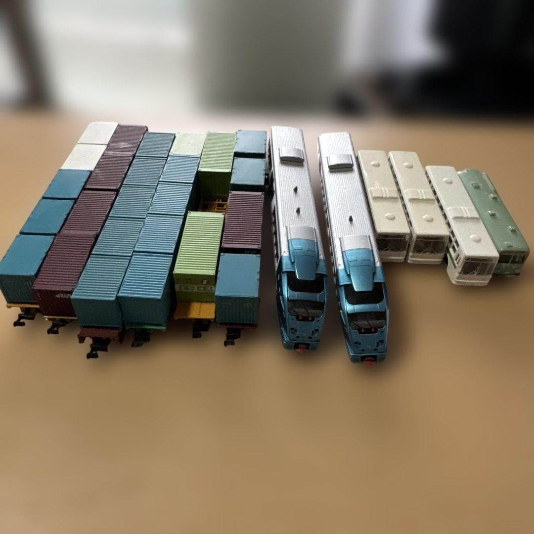 JR 鉄道模型 Nゲージ 車両セット ジャンク。
