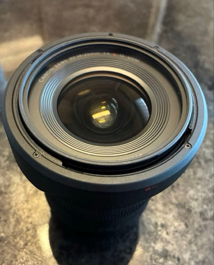 美品　Canon RF14-35mm F4 L IS USM 保護フィルター付き