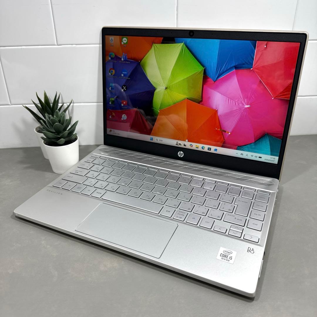 【限定】HP Pavilionモダンゴールド☘10世代i5☘NVMe512GB