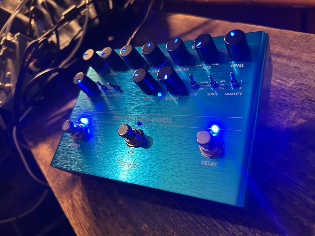 Fender Reflecting Pool ギターエフェクター　隠れた銘機