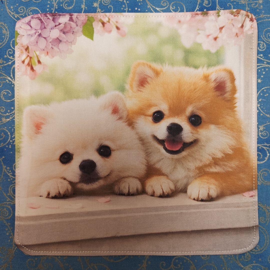 Youretia　4重ハンカチわんこ柄1/23　18枚