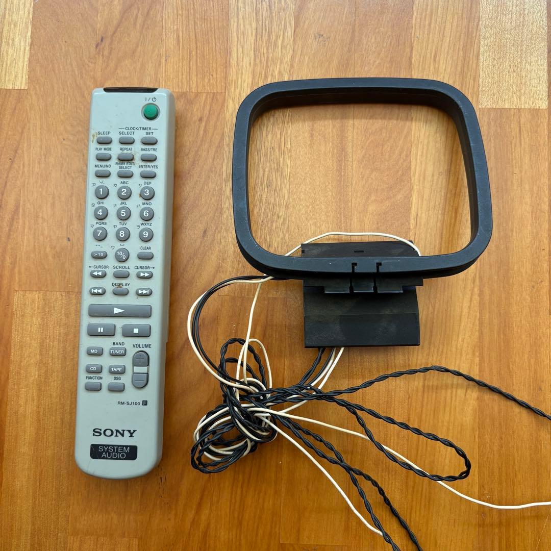 SONY ソニー CMT-J100 HCD-CP500MD CD MD コンポ