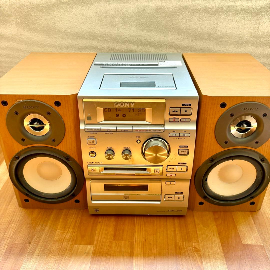 SONY ソニー CMT-J100 HCD-CP500MD CD MD コンポ