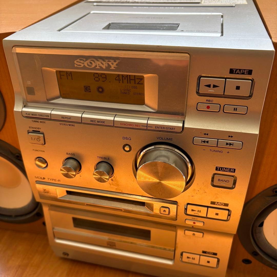 SONY ソニー CMT-J100 HCD-CP500MD CD MD コンポ