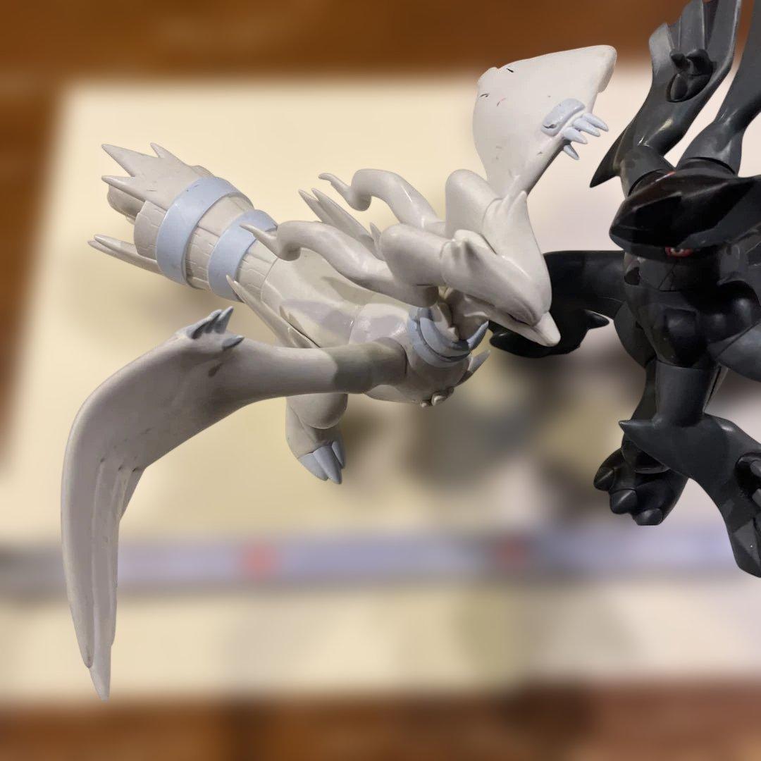 ポケモンDX ゼクロム・レシラム フィギュアセットビッグソフビ