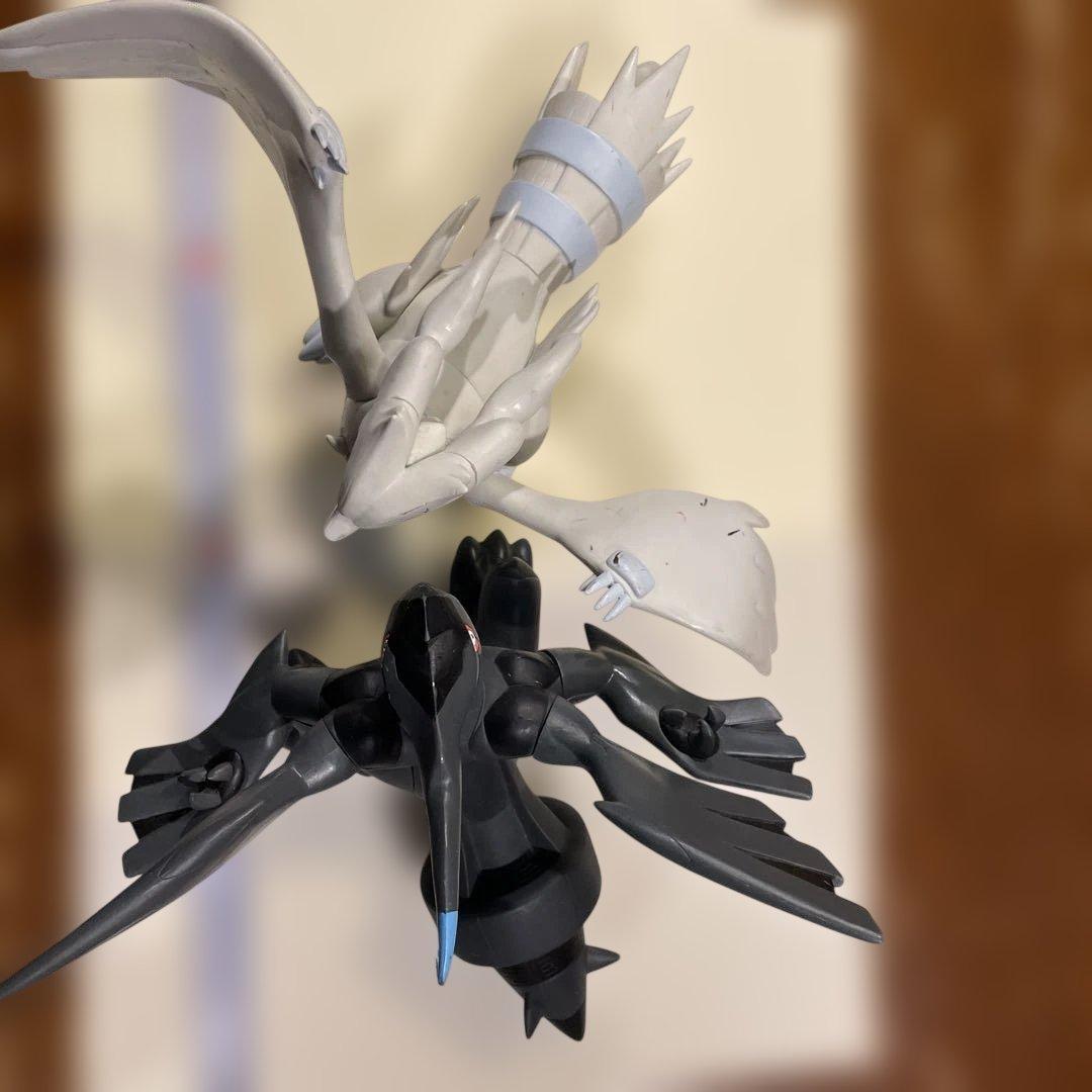 ポケモンDX ゼクロム・レシラム フィギュアセットビッグソフビ