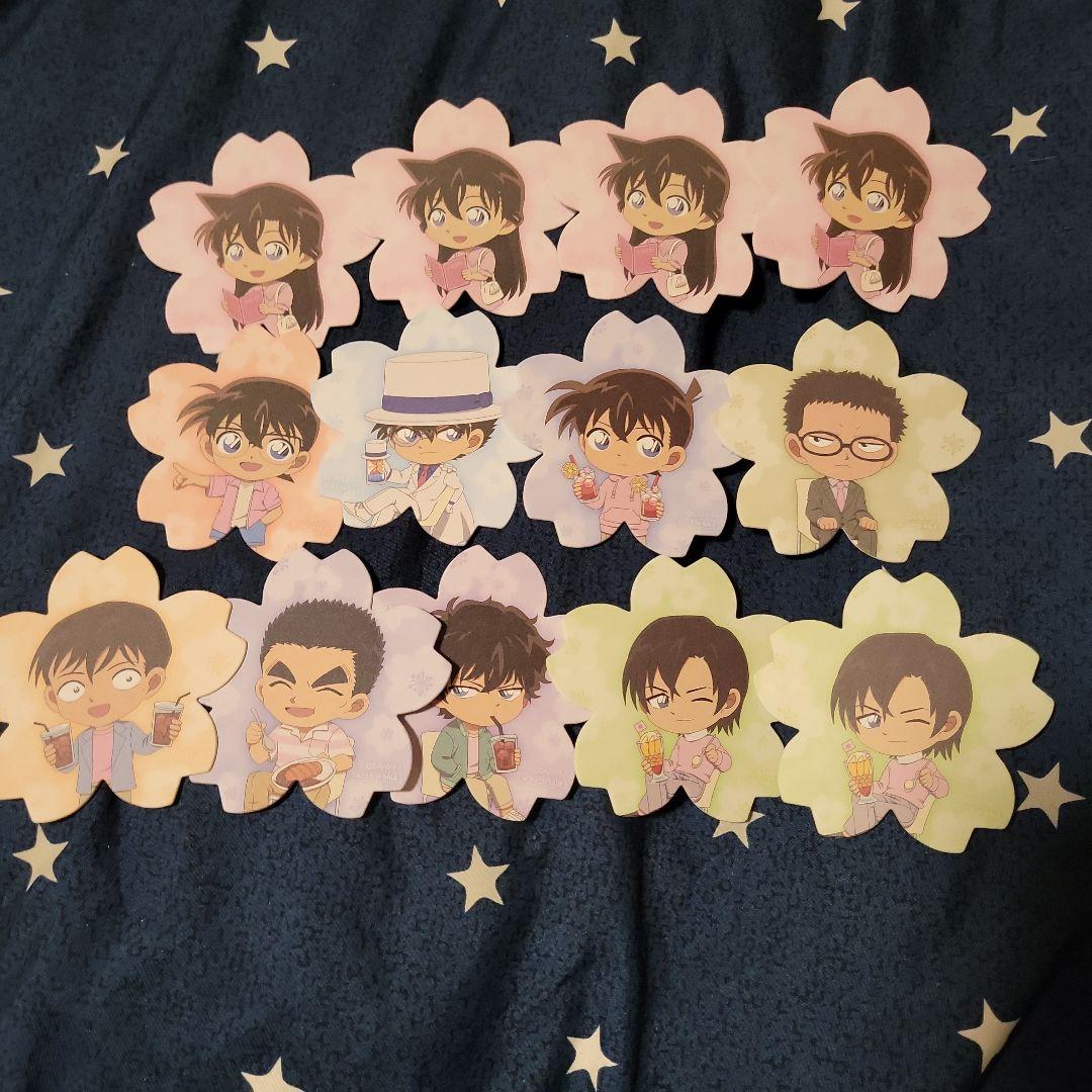 名探偵コナン　　コナンカフェ　コースターまとめ