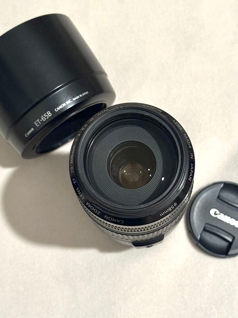 美品 Canon EF 70-300㎜ F4-5.6 IS USM ズームレンズ