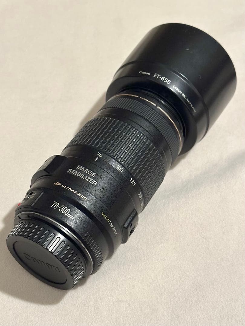 美品 Canon EF 70-300㎜ F4-5.6 IS USM ズームレンズ