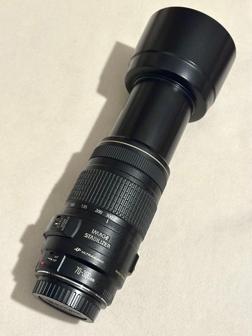 美品 Canon EF 70-300㎜ F4-5.6 IS USM ズームレンズ