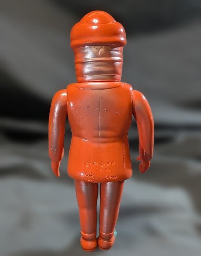 セミ人間「ウルトラＱ」登場遊星人（Ｍ１号）ソフビフィギュア