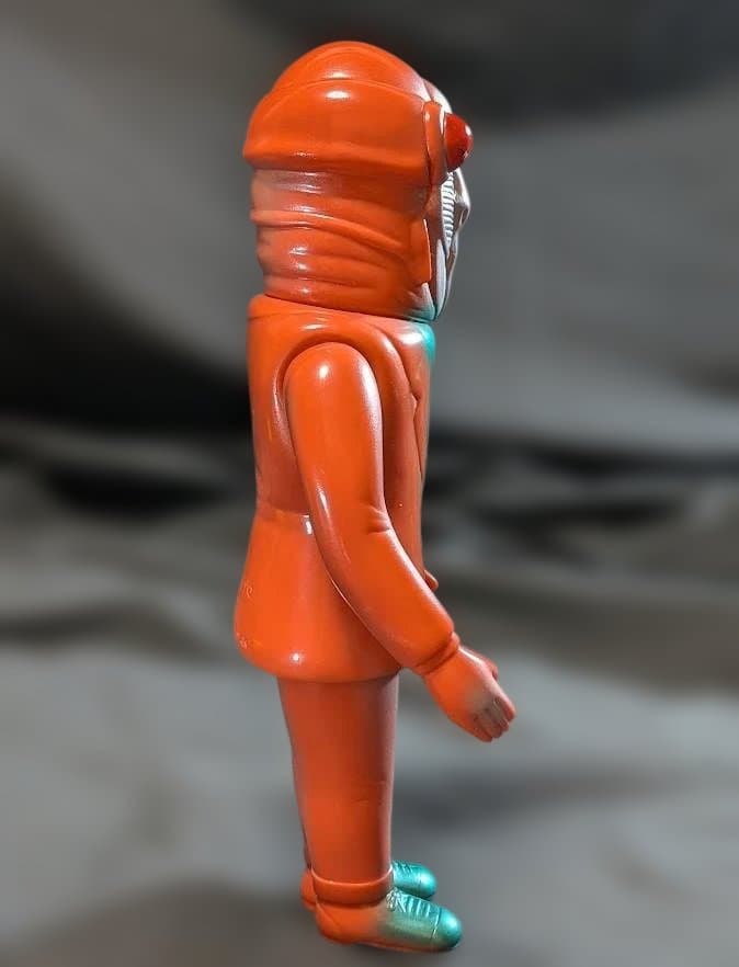 セミ人間「ウルトラＱ」登場遊星人（Ｍ１号）ソフビフィギュア