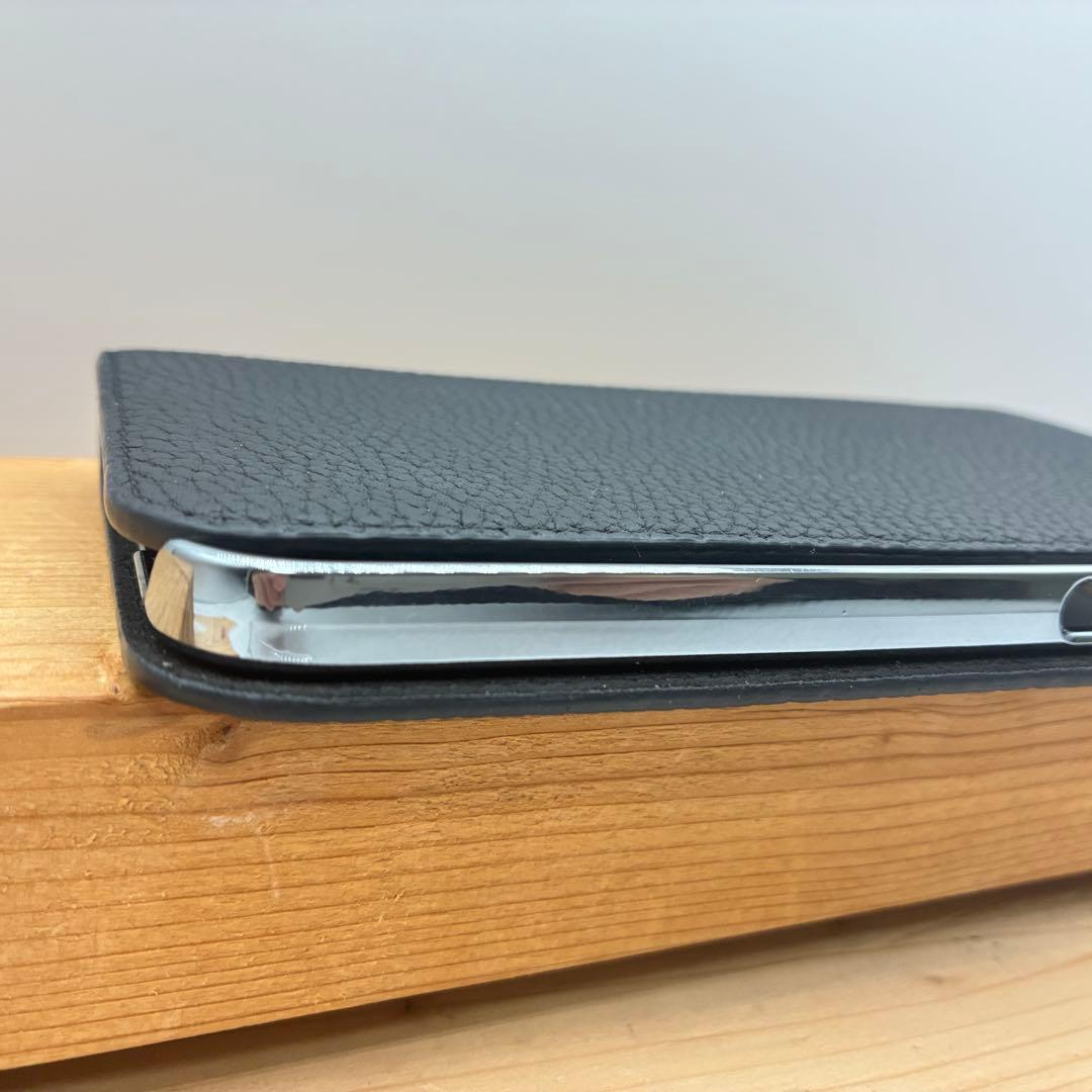【美品】BONAVENTURA iPhoneダイアリーケース（12）ブラック