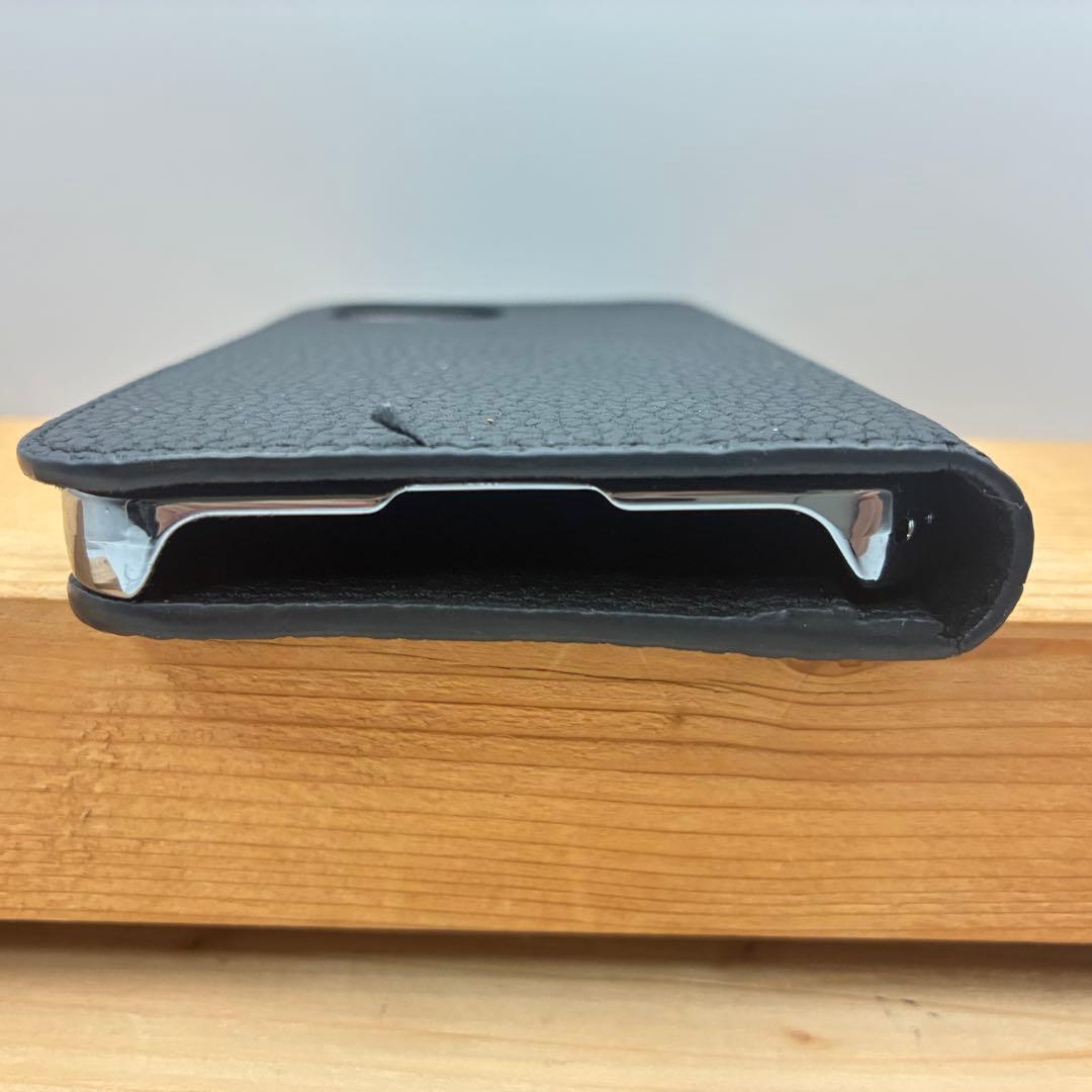 【美品】BONAVENTURA iPhoneダイアリーケース（12）ブラック