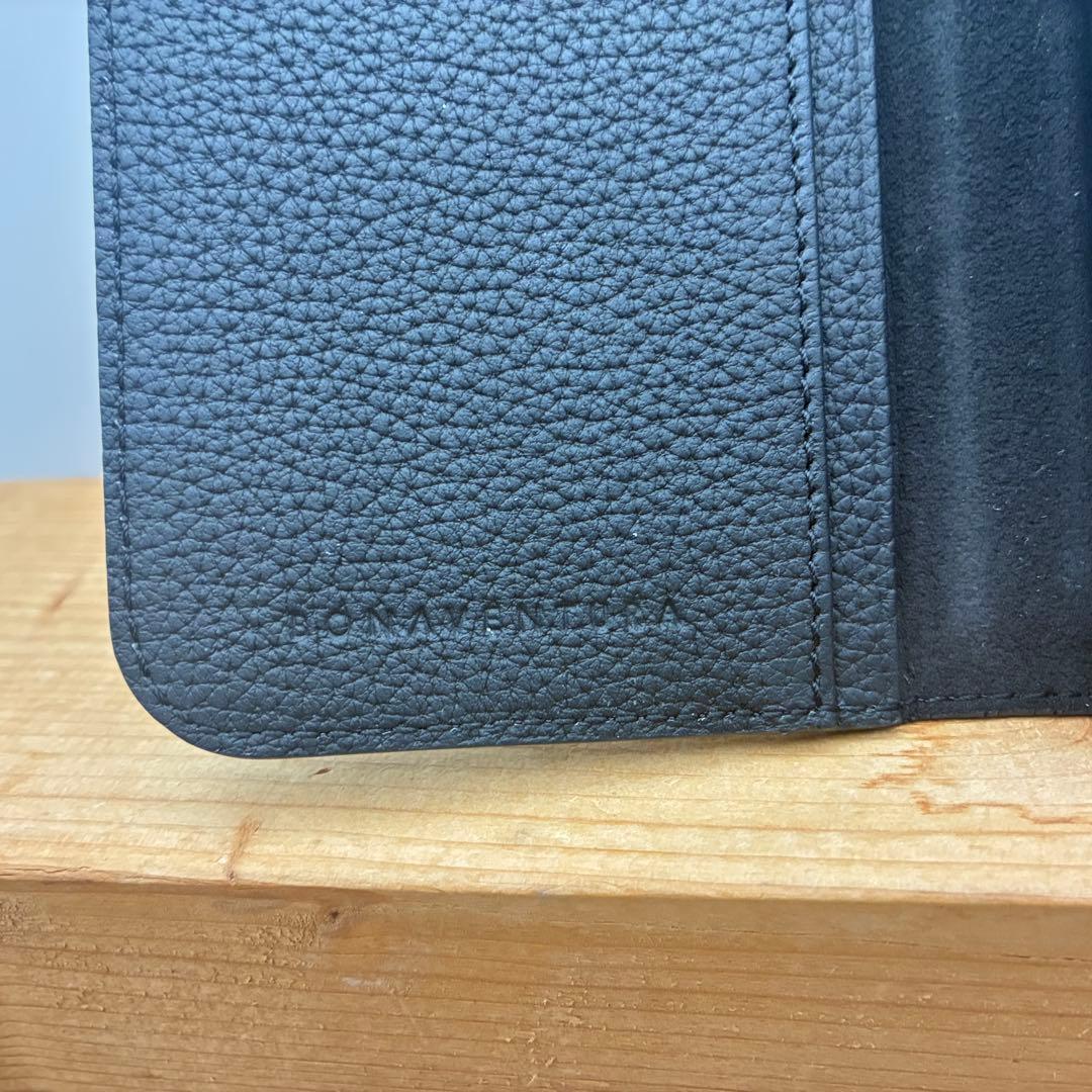 【美品】BONAVENTURA iPhoneダイアリーケース（12）ブラック
