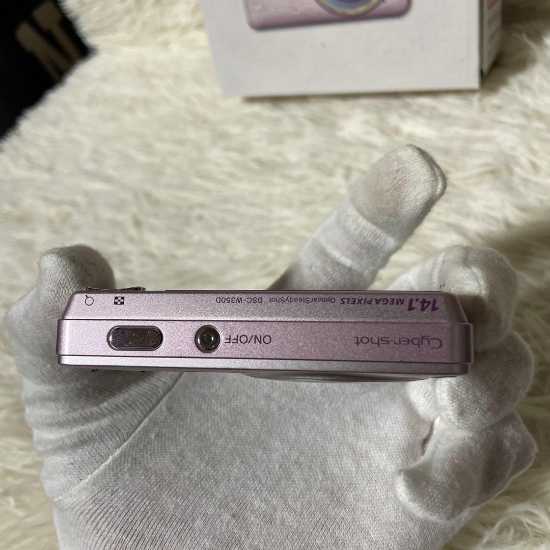 【✨極美品✨】SONY Cyber-shot DSC-W 350Dジュエルピンク
