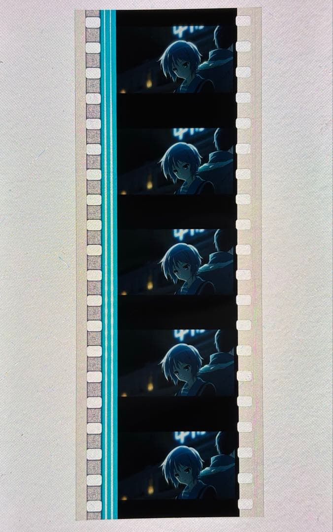 劇場版 涼宮ハルヒの消失 リバイバル上映 入場者特典 フィルム 長門有希 キョン