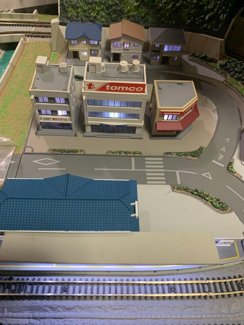 東京マルイ ZゲージPROZ完成基本ジオラマコース、コントローラー、EF65一式