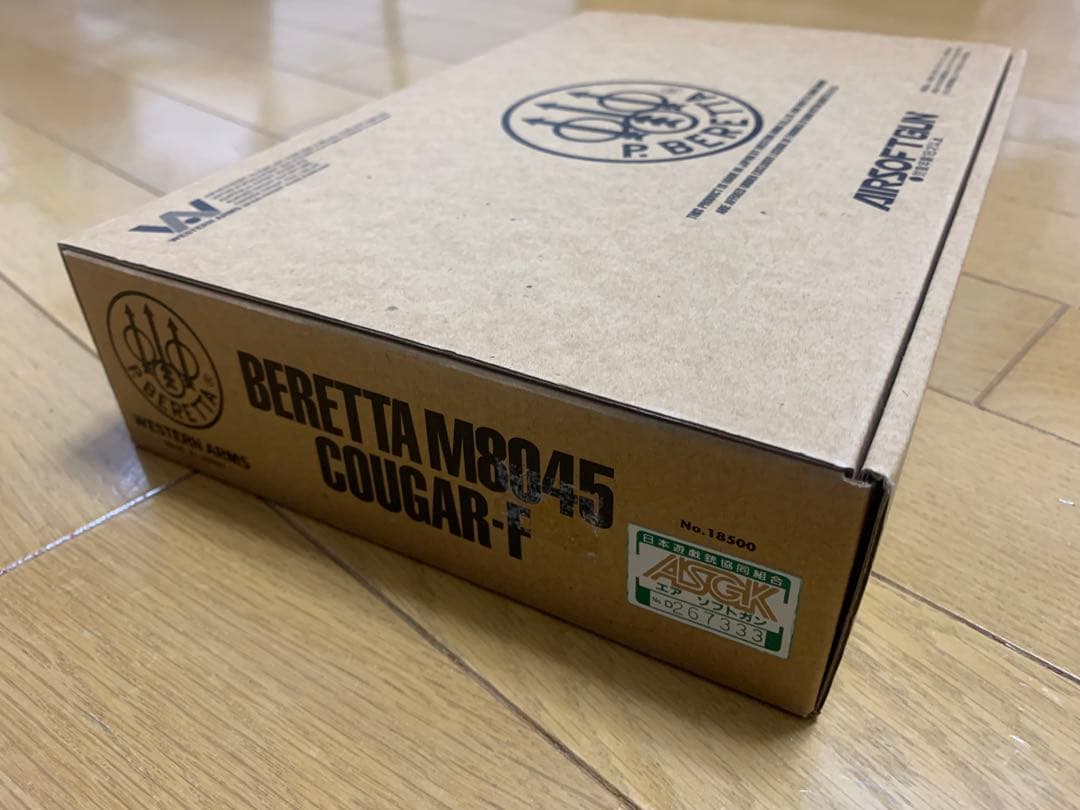未使用に近い　WA ウエスタンアームズ　ベレッタ　M8045クーガーF エアガン