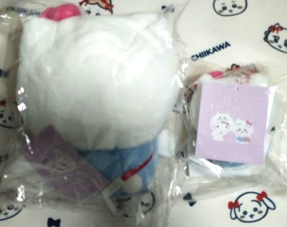 ちいかわ×ハローキティ/ぬいぐるみ＆マスコットホルダー