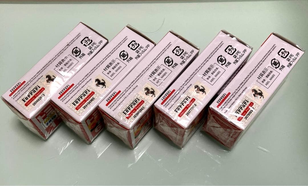 トミカ　フェラーリ　5台セット　1/62