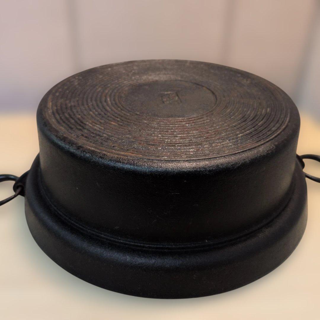 ①南部鉄器　池永　南部鉄鍋