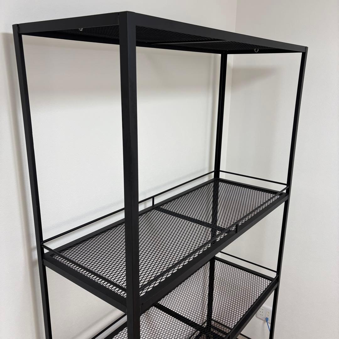 アイアンシェルフ　アイアンラック　植物棚　アガベ　多肉植物