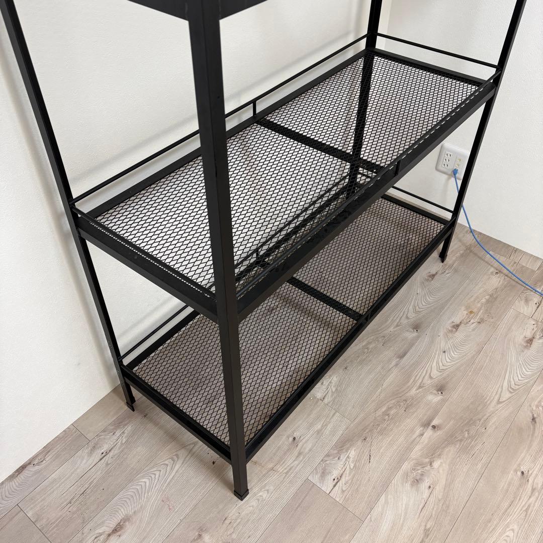 アイアンシェルフ　アイアンラック　植物棚　アガベ　多肉植物