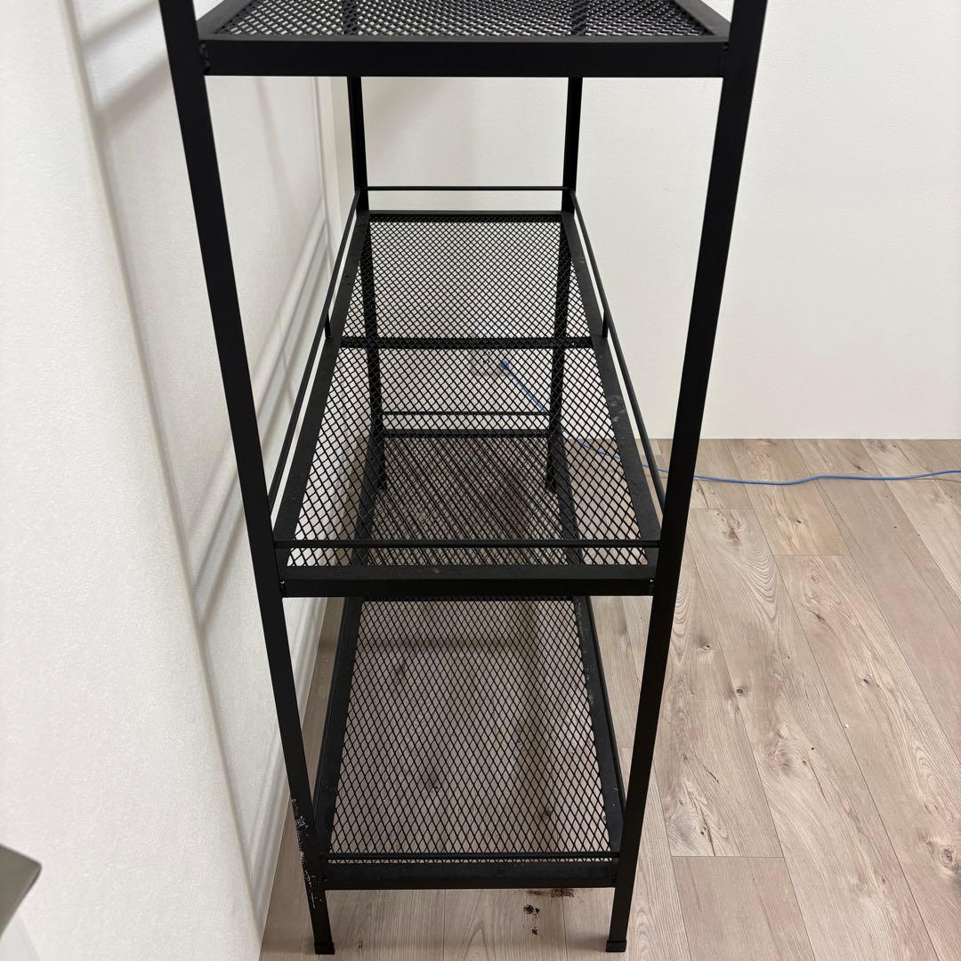 アイアンシェルフ　アイアンラック　植物棚　アガベ　多肉植物