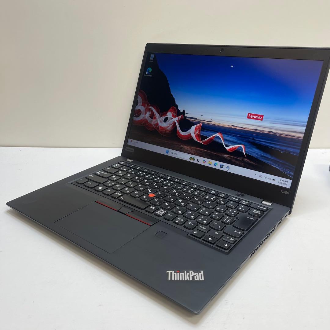 レノボ Thinkpad X390 i5-8265U 8GB SSD256GB