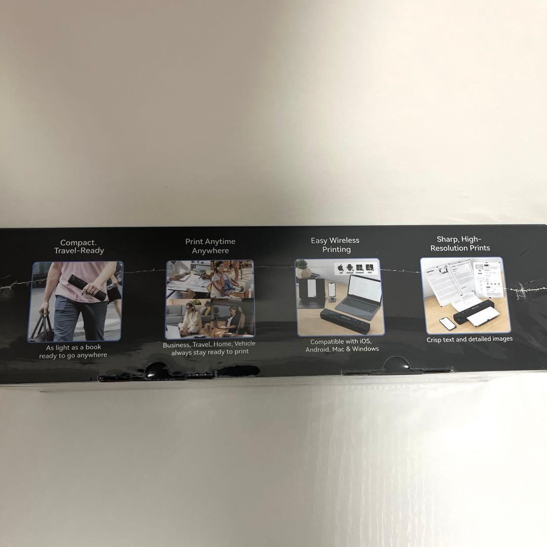 NEWYES サーマルプリンター インク不要 2000mAh A4サイズ