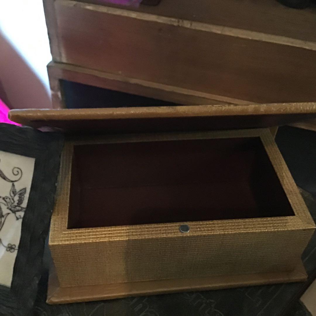 ブックボックス2点、フォトフレーム