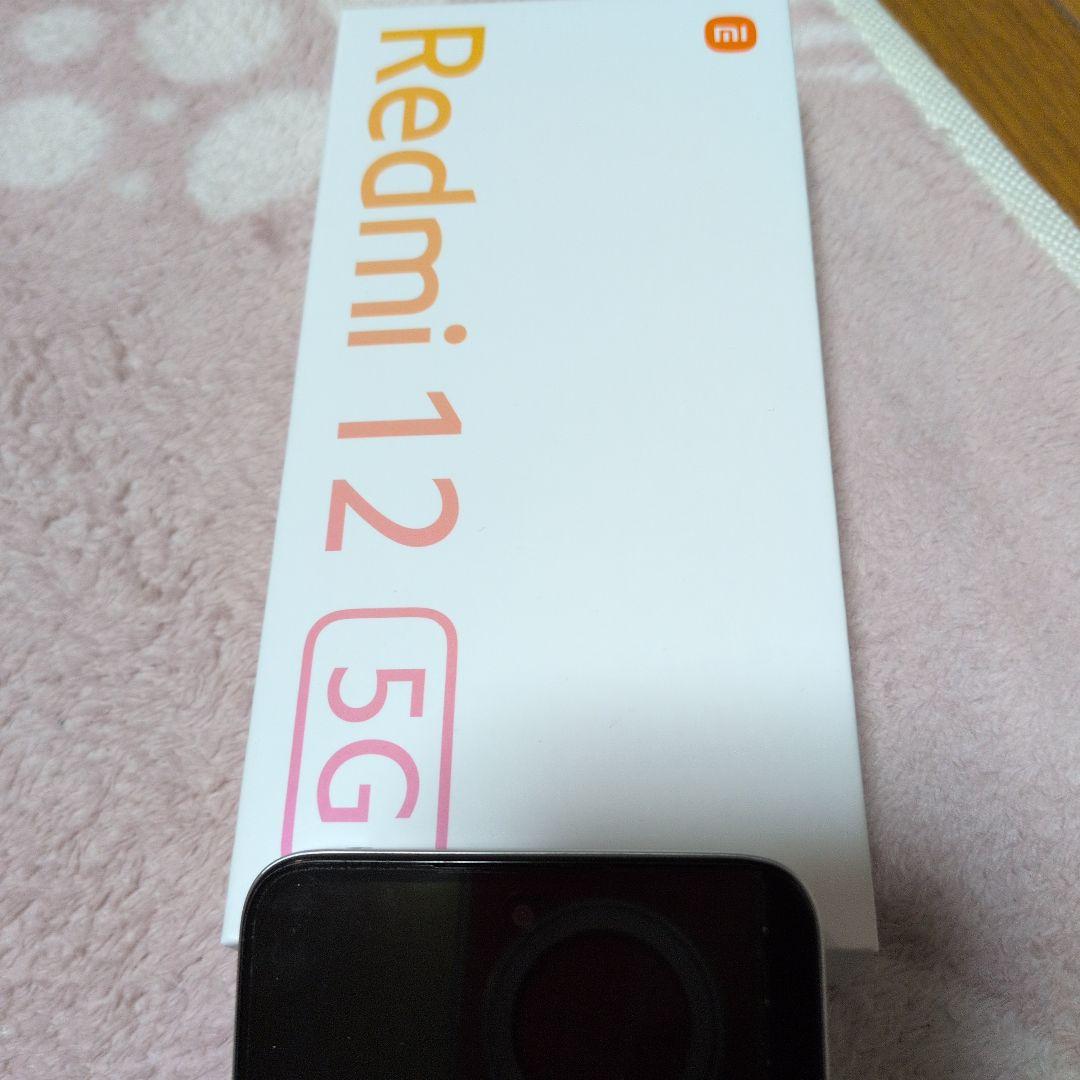Xiaomi製　Redmi 12 5G　ムーンライトホワイト美品✨️