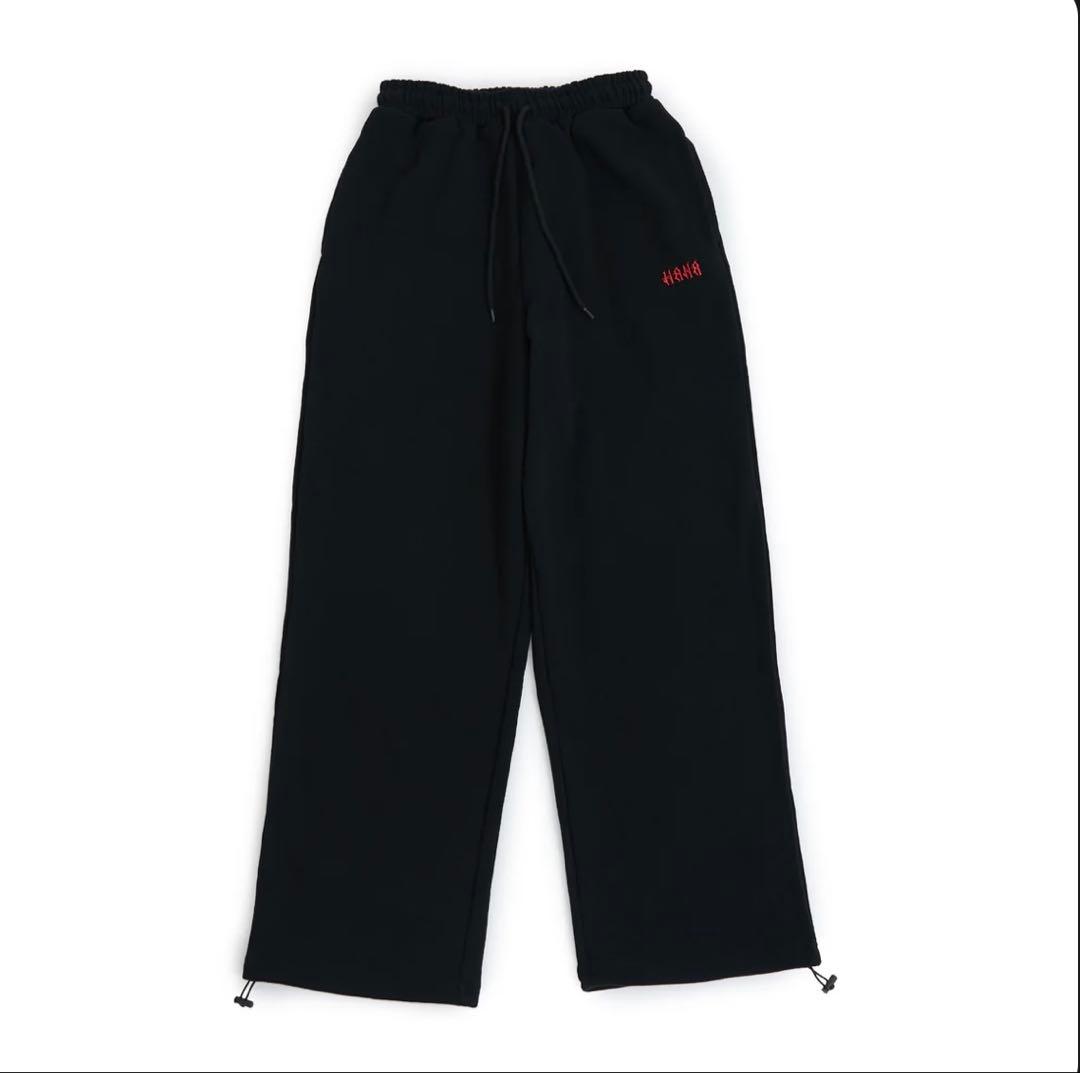 HANA ロゴパンツ L