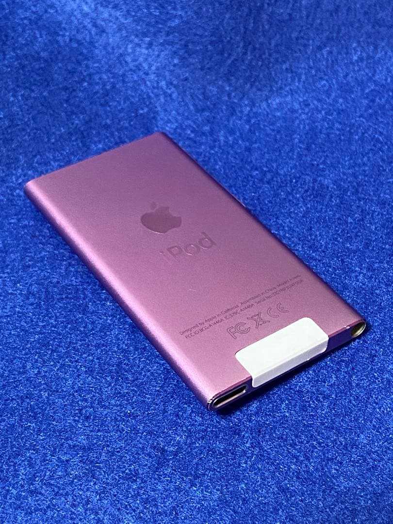 新品バッテリー Apple iPod nano 第7世代 パープル